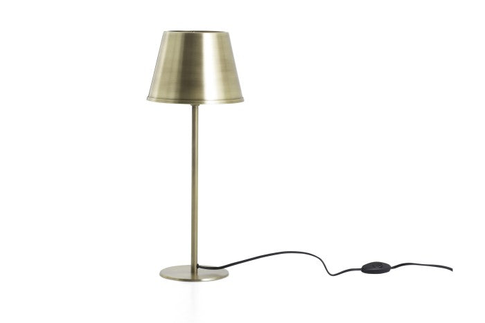 Flamant ITAI, table lamp with shade, brass