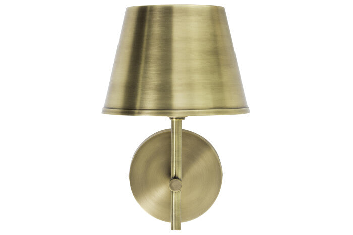 Flamant ITAI, wall lamp, with shade, antique brass