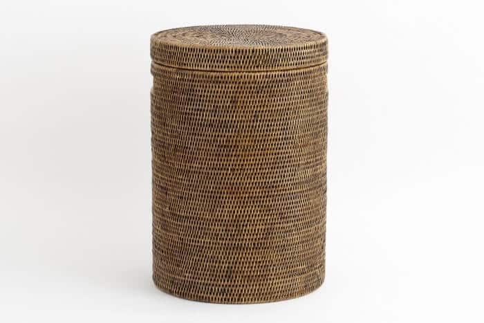 Flamant Togo Linen Basket