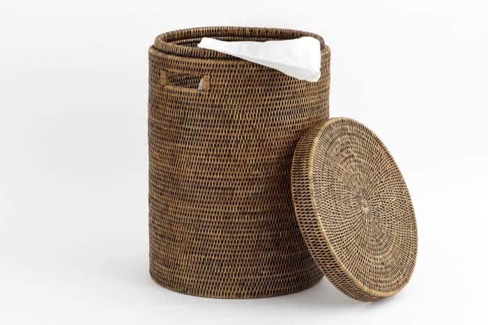 Flamant Togo Linen Basket