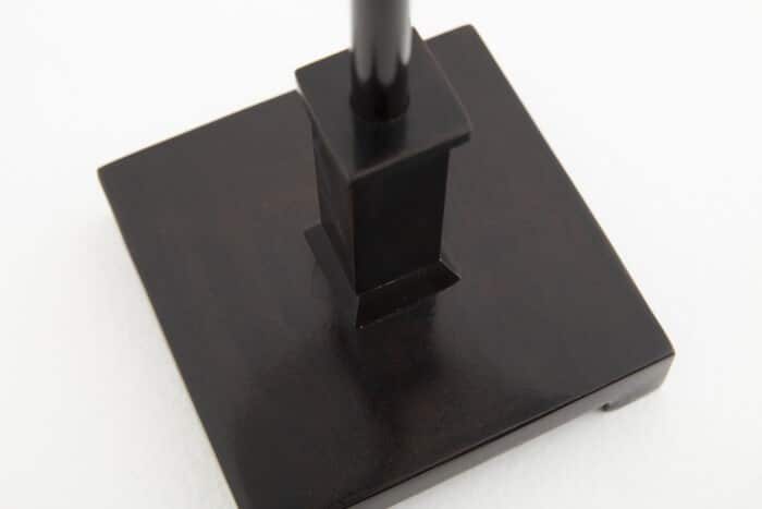 JAMES, table lamp, dark brown