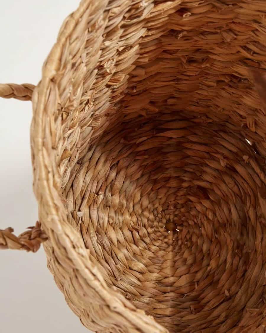 Yessira Natural Fibre Clothes Basket