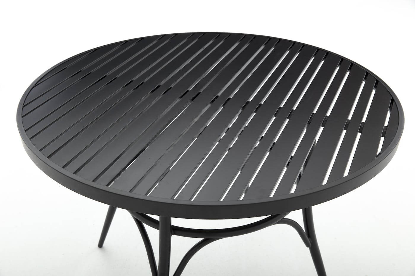 FLAMANT, MARIAN garden table, Ø110, black