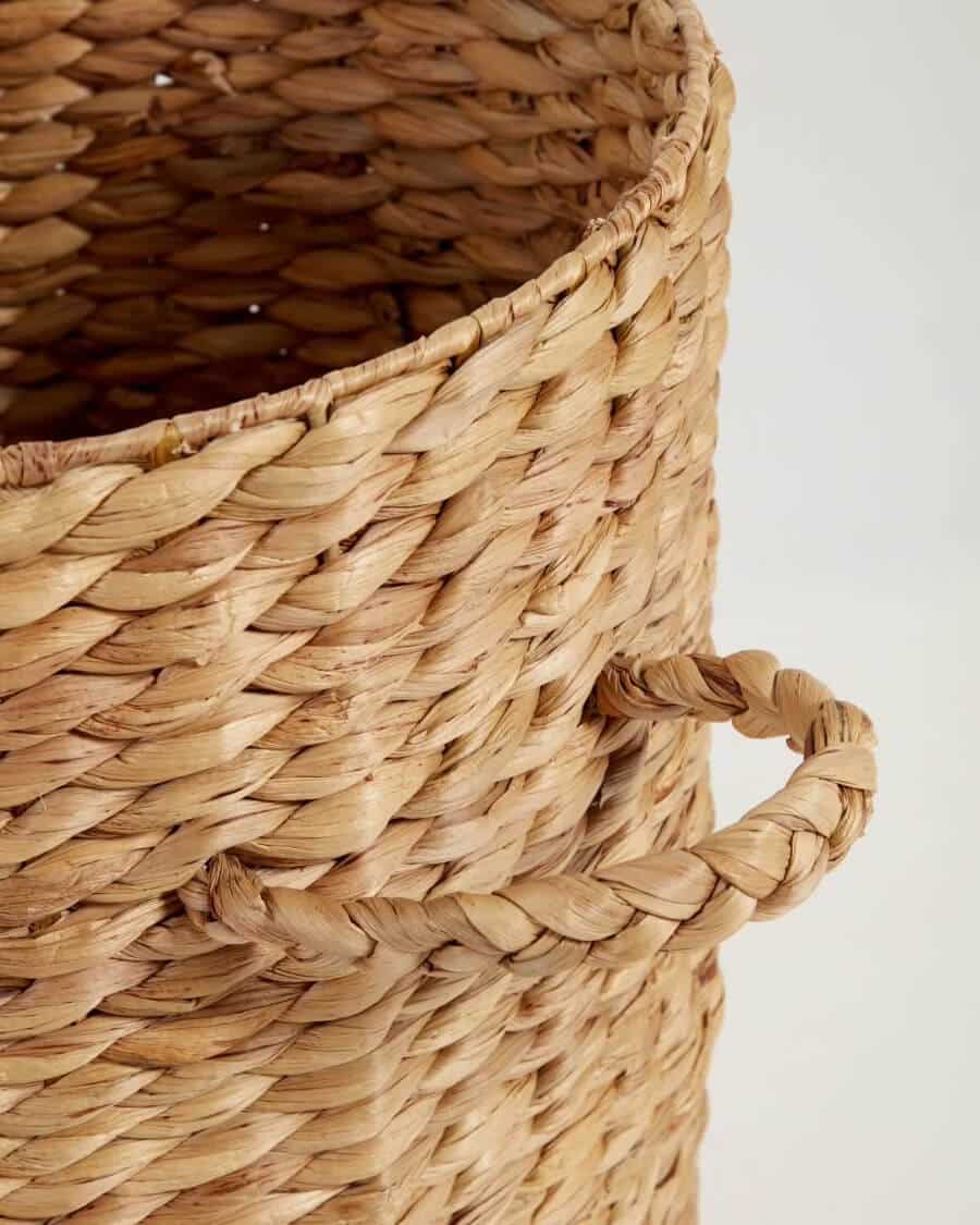 Yessira Natural Fibre Clothes Basket