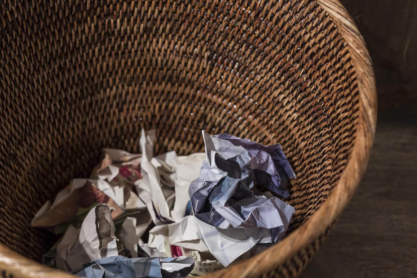 Flamant Togo Paper Bin