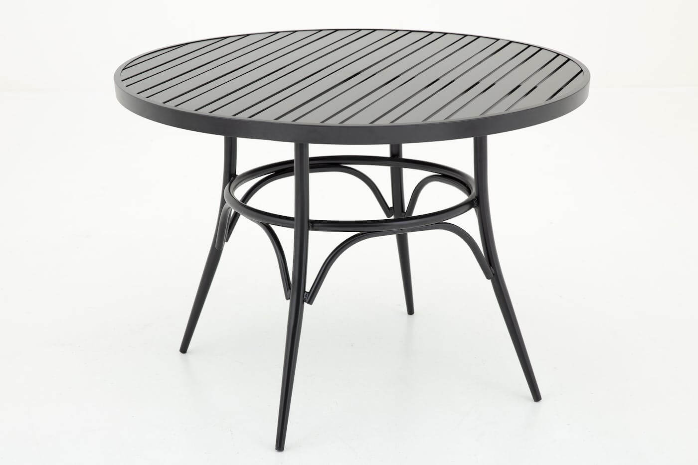 FLAMANT, MARIAN garden table, Ø110, black