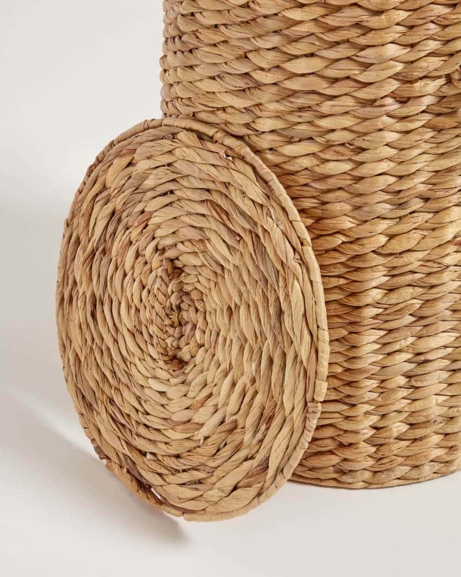 Yessira Natural Fibre Clothes Basket