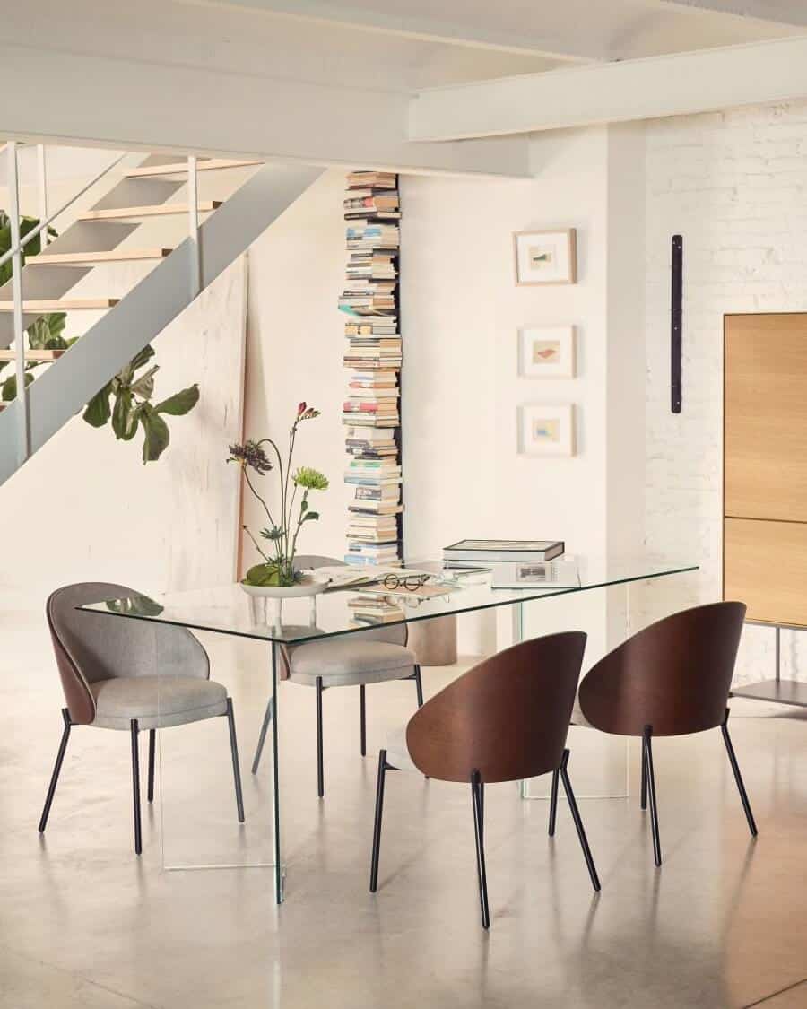 Kave Burano glas table 180x90cm
