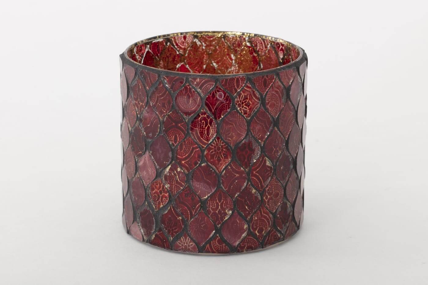 Flamant Tealight Temples red m