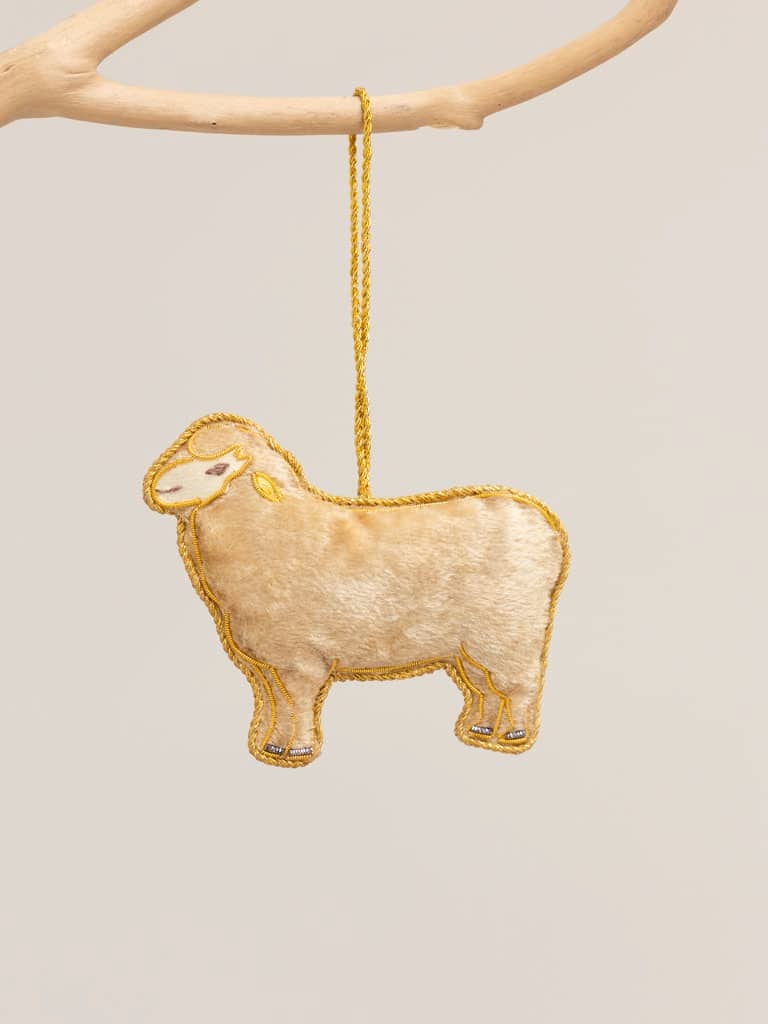 Hanging Lamb Xmas