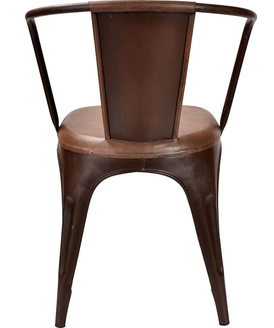 trademark Living chair rusty and leather