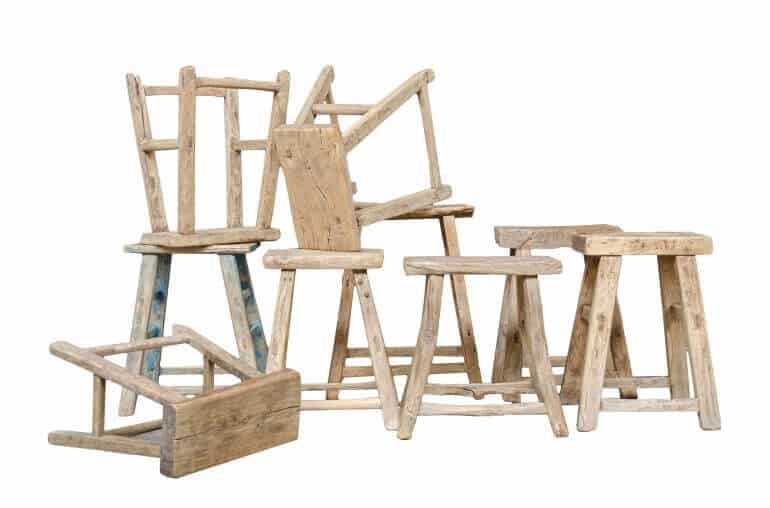 Versmissen Straight stool natural