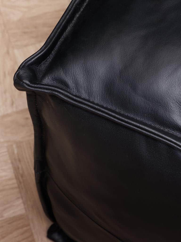 Chehoma Black footstool Marceau