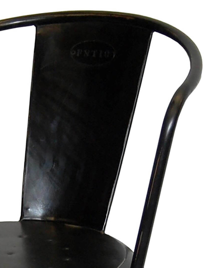 Trademark Living Chair Antique Black