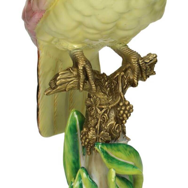 Cockatoo Fine Earthenware Candle Holder