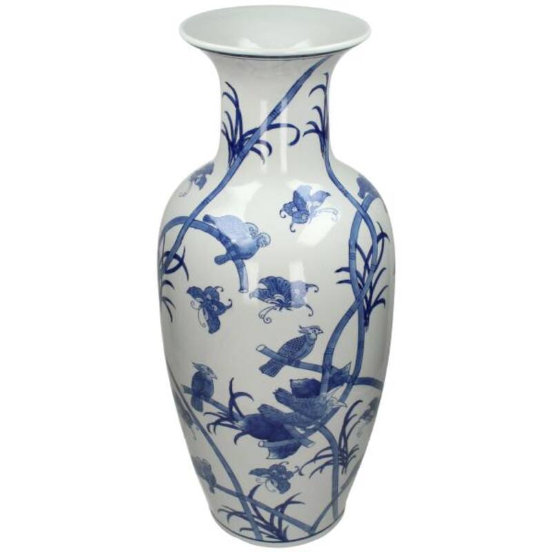Vase Porcelain Blue