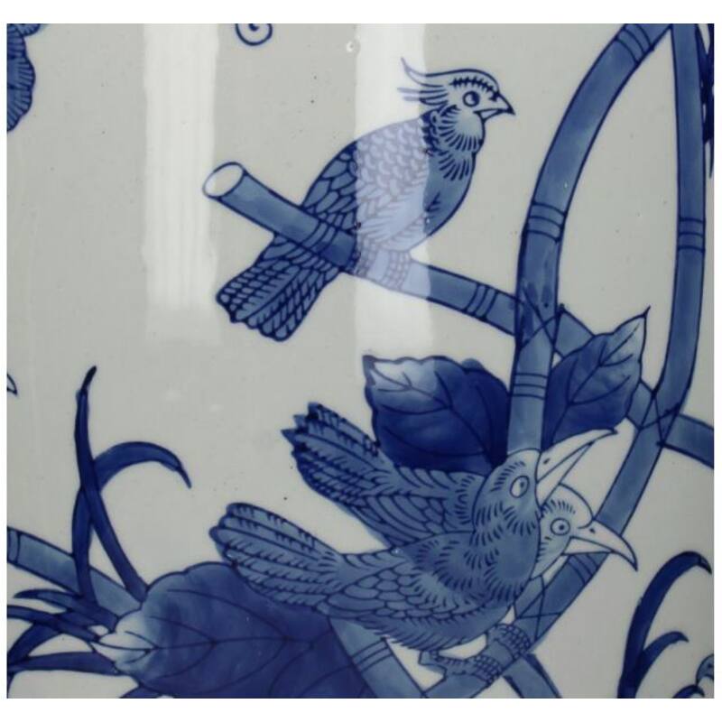 Vase Porcelain Blue