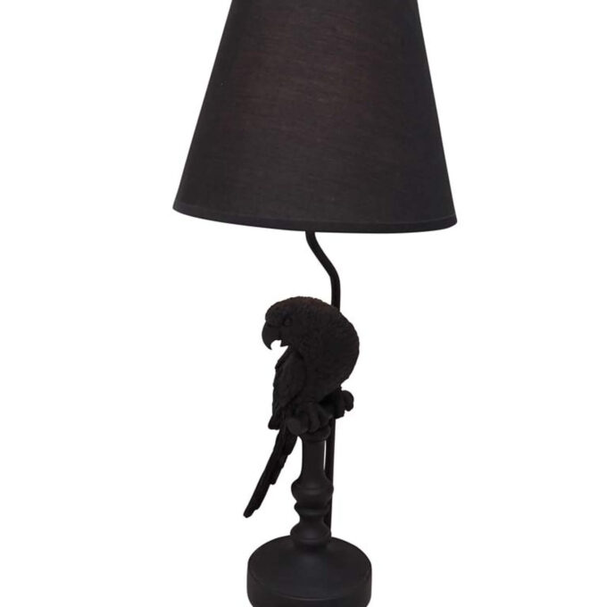 Chehoma Black Parrot Lamp