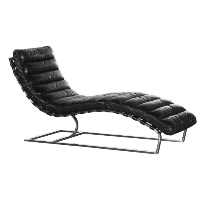 Flamant Mason Lounger Black