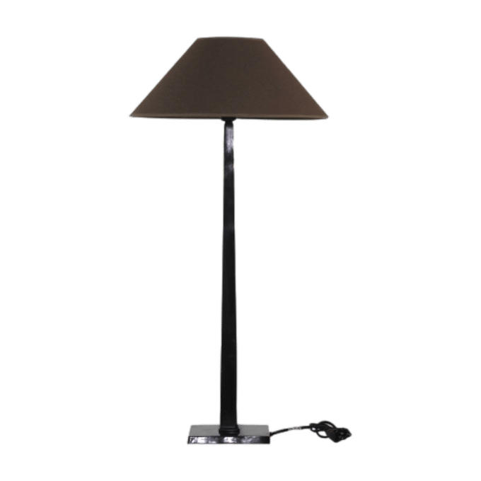 GORDES, table lamp, black, aluminum, h 78 cm
