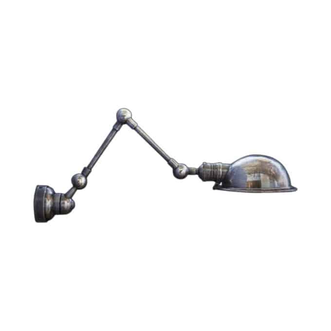 Chehoma wall lamp nickel finish 78cm