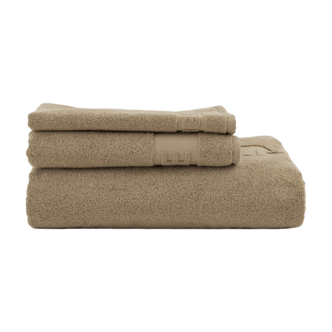 Flamant Baobao hand towel brown