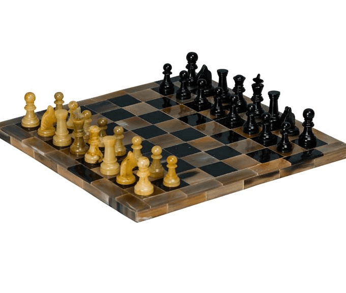 Chehoma Chess game buffalo horn