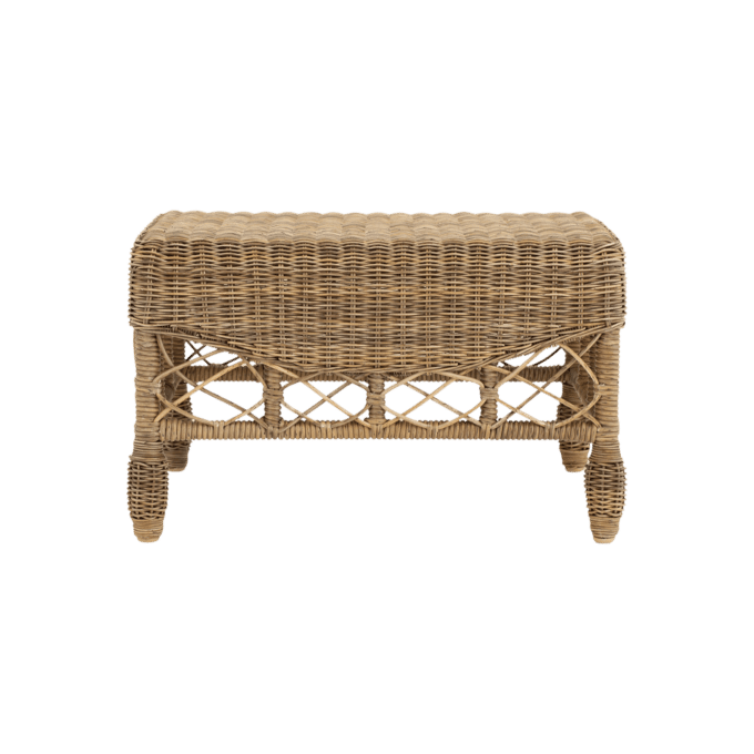 Flamant Empire garden pouf