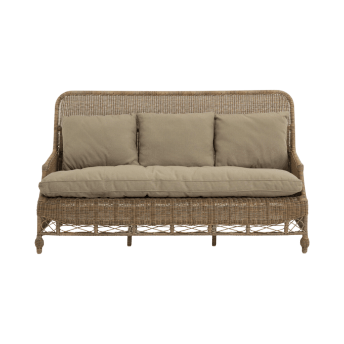 Flamant Empire garden sofa with cushions