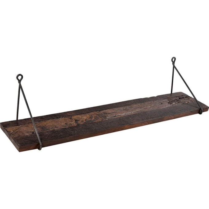 Adel recycled wood shelf 26x110x26