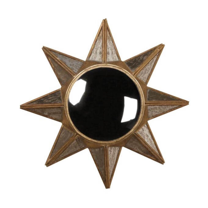 Chehoma Star mirror with convex center