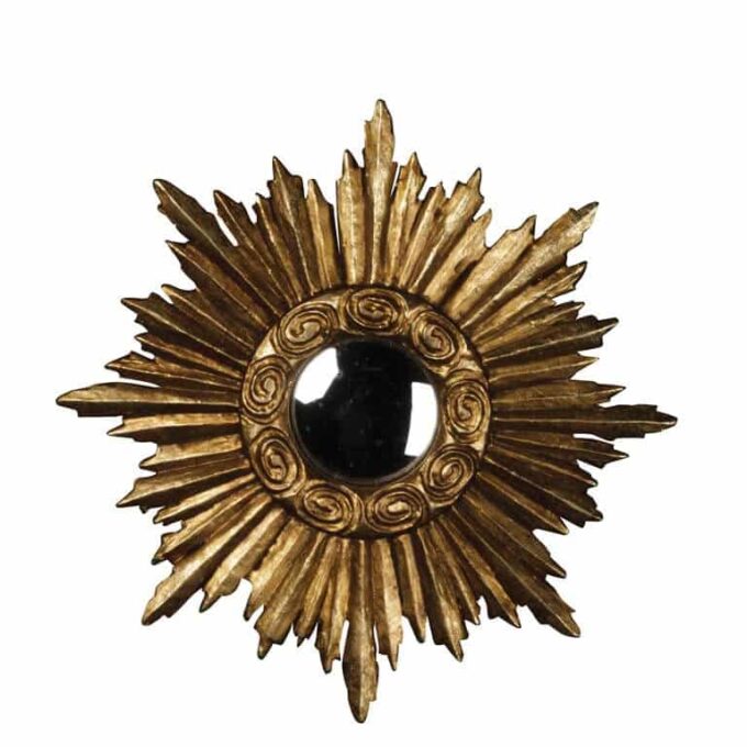 Chehoma sun mirror gold and loops