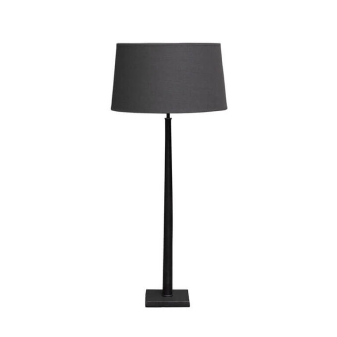 Chehoma Black thin lamp square base