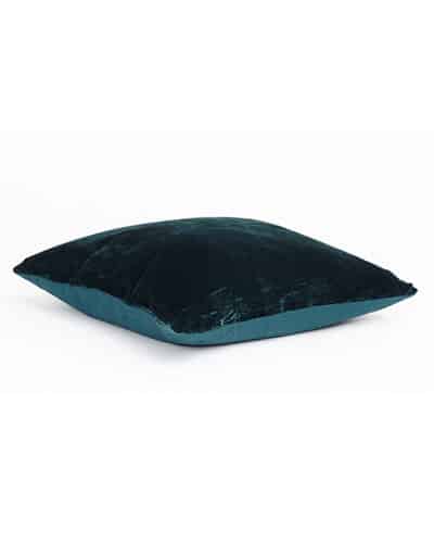 Fabric Copenhagen Silk Velvet Pillow Petrol