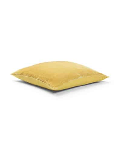 Fabric Copenhagen Silki Velvet Pillow Yellow