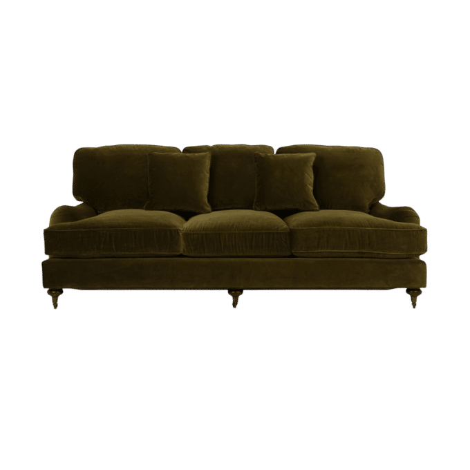 BAX sofa velvet green