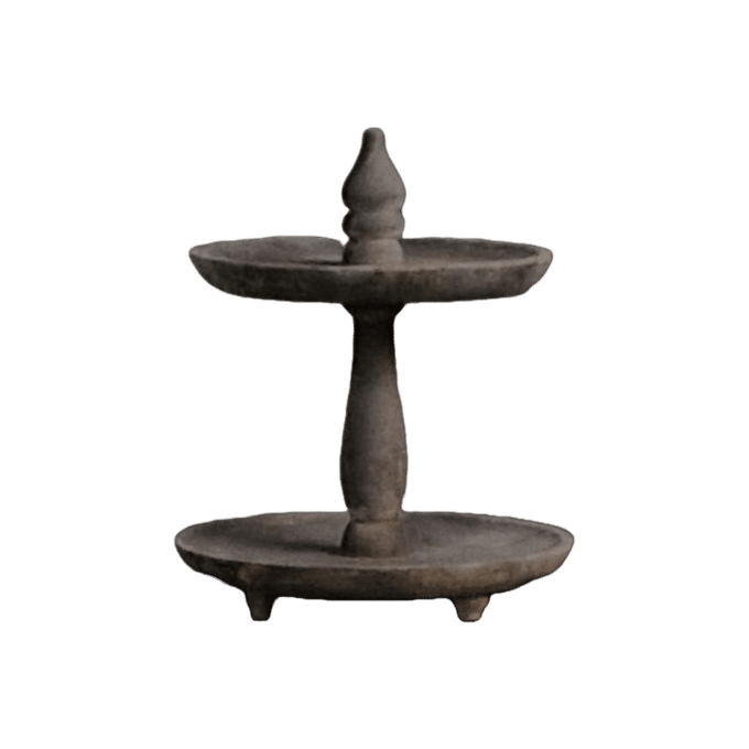 Luksa Etagere Maret 2 Layer Round