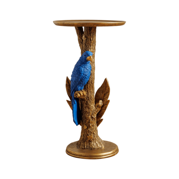 Chehoma Blue parrot side table
